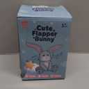 YH YUHUNG Easter Bunny Interactive Talking Plush Toy, Voice Repeat & Record, 10 Songs with Flapping Ears, Volume Control, Animated Stuffed Rabbit Easter Basket Gift for Toddlers Kids, Soft Gray