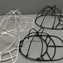 Hat Washer Cage for Washing Machine  Baseball Cap Cleaner Rack for Washer & Dishwasher, Structured Cap Shaper & Protector for Hats  2 Packs (Assembly Required)