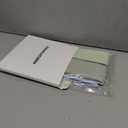 Wide Fabric Resistance Bands for Working Out, 3 Level Non-Slip Exercise Booty Bands for Women & Men Leg and Glutes with Hair Ties and Tape Measure - for Home Gym Workout, Yoga, Pilates (Blue and Green)