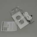 MOES 65W GaN Power Delivery USB C Wall Outlet 15 Amp, Ultra Speed Type C Receptacle, PD USB C Ports, Tamper Resistant, Screwless Wall Plate Included, ETL Listed, Matte White, 1 Pack