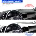 Dash Cover Fit for 2016 2017 2018 2019 2020 2021 2022 2023 2024 Chevy Chevrolet Camaro Dashboard Cover Dashcover Dash Mat Protector Carpet Pad