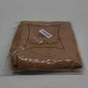 Pack of 2 Faux Leather Boucle Throw Pillow Covers 20"x20" Golden Brown Chic Accents Textured Square Decorative Pillow Cases for Living Room Couch Bed Farmhouse Boho Home Decor