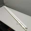 LazBlinds No Drill Blinds for Indoor Windows, Blackout Roller Shades, Cordless Window Blackout Blinds, Thermal Insulated Fabric UV Protection for Home and Office, 46" W x 72" H, Cream