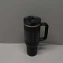 STANLEY Quencher ProTour Flip Straw Tumbler with Leakproof Lid | Built-In Straw & Handle | Cupholder Compatible for Travel | Insulated Stainless Steel Cup | BPA-Free (40 Ounces, Black Fade)