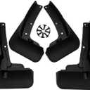 Upgraded Mud Flaps for 2010-2018 Dodge Ram 1500/2500/3500 Without Fender Flares MudFlaps Accessories, Front and Rear Splash Guards No Drilling Mud Guards