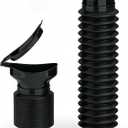 KkaFFe Pee Bottles for Men, Collapsible Emergency Urinal with Disposable Replacement Bags, Leakproof Car Pee Bottle for Men and Women, Set Urine Bottle, Traveling, Traffic Jams & Hiking (Black)