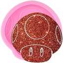 YIHUOMOLDS Mushroom Silicone Mold Mushroom Chocolate Fondant Molds For Cake Decorating Cupcake Topper Chocolate Candy Gum Paste Polymer Clay