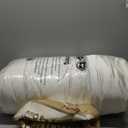 Bedding_Dreamer Silk Like White Comforter Set with Sheet Set Queen Size 8 Pieces Satin Bedding Set Silky Bed-in-a-Bag Luxury Hotel Soft Silky Comforter Set with 1 Cushion Cover Vegan Silky Bed Set