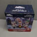 Joiedomi 6 FT Long Christmas Inflatable Snowman with Campfire, 3 Pack Small Snowman with Built-in LEDs Christmas Blow Up Yard Decoration with Light for Xmas Party Outdoor, Garden, Lawn Winter Decor