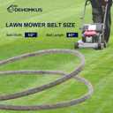 139573 137153 Mower Drive Belt Replacement for Husqvarna Craftsman AYP 532139573 532137153 GT190 GT200 GT2254-1/2 X 83"
