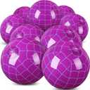 12 Pack Girl Spider Themed Beach Ball 7.87" Bulk for Summer Pool and Beach Game Gifts and Purple and Blue Spider Web Birthday Party Supplies and End of The Year Class Party Decorations Favor