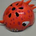 Toddler Kids Bike Helmet, Adjustable and Multi-Sport, 3 Sizes for Ages 1-2-3-5-8-14 Years Child Infant Boys Girls (Red dinosaur) 