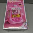 Marlrin Claw Machine for Kids, Mini Vending Machine Girls Unicorn Toys, Candy Grabber Prize Dispenser with Sound & 20 Mini Plush Toys, Electronic Arcade Game Indoor Toy for Home Party Birthday Gifts