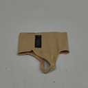 Werena Tummy Control Thong Shapewear for Women Seamless Shaping Thong Panties Body Shaper Underwear (Medium, 01# Beige-mid Waisted(has Boning))