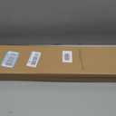 LazBlinds No Drill Bamboo Roman Shades, 35" W x 64" H, Star-Brown