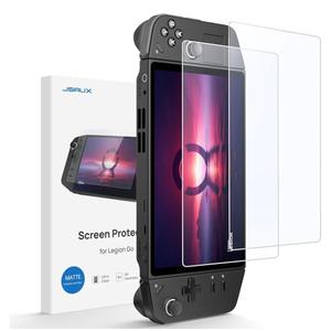 JSAUX 2Pack Screen Protector for Legion Go, Anti Glare Screen Protector 9H Hardness EdgetoEdge Scratch Resistant Matte Tempered Glass Compatible with Lenovo Legion Go