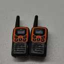 Walkie Talkies, MOICO Long Range Walkie Talkies for Adults with 22 FRS Channels, Family Walkie Talkie with LED Flashlight VOX LCD Display for Hiking Camping Trip (Orange 2 Pack)