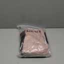 Ekouaer Womens 4 Packs Maternity Shirts Long Sleeve Pregnancy Tops V Neck Tunic Blouses Clothes (Large, Black/Brown/Pink)