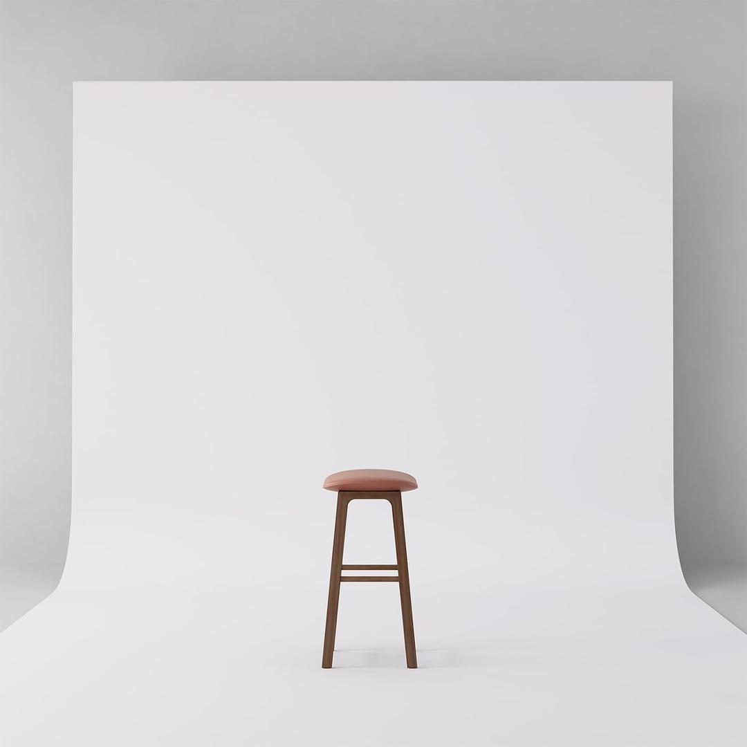 White Photo Backdrop for Photography Photoshoot Background, 5x10FT