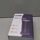 SIMPLETASTE Milk Frother, 4-in-1 Electric Milk Frother and Steamer, Automatic Warm and Cold Foam Maker and Milk Warmer for Latte, Cappuccinos, Dark Blue (Medium)