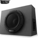 Pioneer TS-WX1210A 12 Sealed Active Subwoofer with Built in Amplifier, 1200 Watts Max Power Sub, Variable Bass Boost, Flexible Installation, Enhanced Car Audio