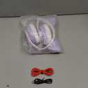 TCJJ Bluetooth 6.0 Cat Ear Kids Headphones for Girls, LED Light Up, 85dB Safe Volume Limit, Stereo Sound Toddler Foldable Wireless & 3.5mm Wired Headset with Mic for School, Tablet, Travel (Purple)