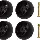 532174873 Deck Wheels for Cub Cadet MTD 734-3058 753-04856 AYP 174873 M84690 (Pack of 4)