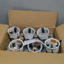 12 Pack 4 Inch Recessed Lighting Housing Remodel,Can Light Housing,IC Rated & Air Tight,E26 Connector,ETL Listed
