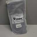 Vrapo Black Corset Top for Women | Overbust Lace Up Waist Cincher Shapewear Lingerie, Size Small