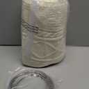 Malier Christmas Tree Collar, 30 Knit Xmas Tree Collar, Christmas Tree Collars for Artificial Trees, 11" Extra Tall Tree Stand Base Cover Ring Skirt for 6 ft 9 ft Tree (White, 11''H  30" W)