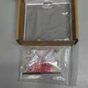 2-Pack 4 Small Floating Shelf Bluetooth Speaker Stand, Adhesive & Screw Wall Mount, Anti Slip, for Cameras, Baby Monitors, Webcam, Router & More, Universal Holder by Brainwavz (SHELF11 White)