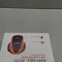 TEROMAS Tire Inflator Portable Air Compressor, Air Pump DC/AC for Car Tires 12V DC and Other Inflatables at Home 110V AC, Digital Electric Tire Pump with Pressure Gauge(Orange)