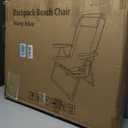 Suteck Backpack Beach Chair for Adults - 6-Position Folding Reclining Chair with Cooler Bag & Cup Holder, Lightweight Portable Beach Chair for Camping, Outdoor, Sand, Travel Use, Oversized