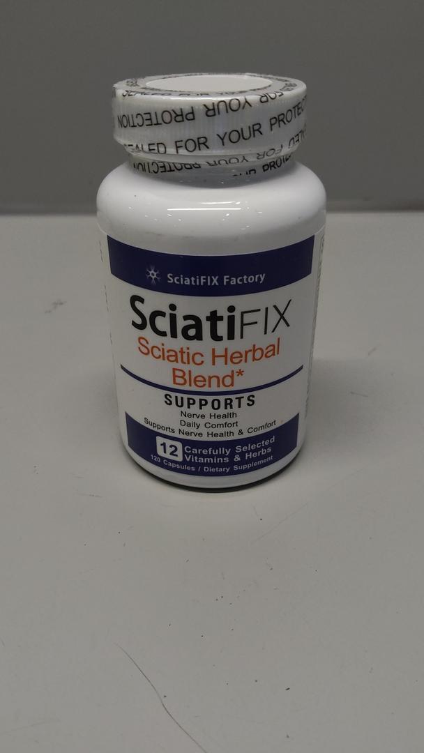 SciatiFIX Sciatic Herbal Blend 120Capsules By 10/2027