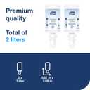 Tork Extra Mild Hand Washing Foam Soap S4, No Fragrance Added, 2 x 1L, 401812