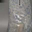 Quilted Travel Case for Dyson Travel Bag, Cotton Floral Carrying Bag for Hair Dryer and Attachments, Portable Organizer with Handle