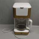West Bend - 12-Cup White-Gold Hot & Iced Coffee Maker 