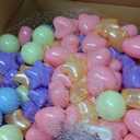 STARBOLO Ball Pit Balls for Baby and Toddler, 200pcs Phthalate Free BPA Free Crush Proof Plastic - Macaron Ocean Balls Pit Balls Play Toys for Kids Ball Pit, Pool,Play Tent,Party