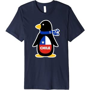 Chile penguin Premium T-Shirt
 XS