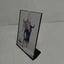 Malden International Designs Modern Life Millenium Metals Matte Black Metal Picture Frame, 8x10, Black