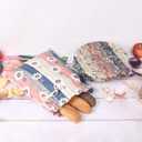 Large Reusable Beeswax Bread Bag with 12in Beeswax Bowl Cover - Sourdough Bread Bags with Proofing Cover for Storage and Sourdough Proofing,The Perfect Baking Accessories