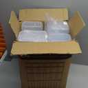 Freshware Kitchen Storage Containers with Lids, 48 PCS Airtight Food Storage Containers, Plastic Kitchen Containers, Pantry Containers for Cereal, Dry Food, Includes Labels, Marker & Measuring Spoons