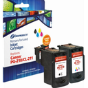 Data Products Remanufactured Inkjet Cartridges Canon PG-210/CL-211 Combo Pack