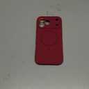 Magnetic for iPhone 17 Pro Max Case, Compatible with MagSafe, Integrated Silicone Camera Control Cover Protection, 3.0mm Thicken Silicone Phone Cover for 17 ProMax 6.9", Wine Red