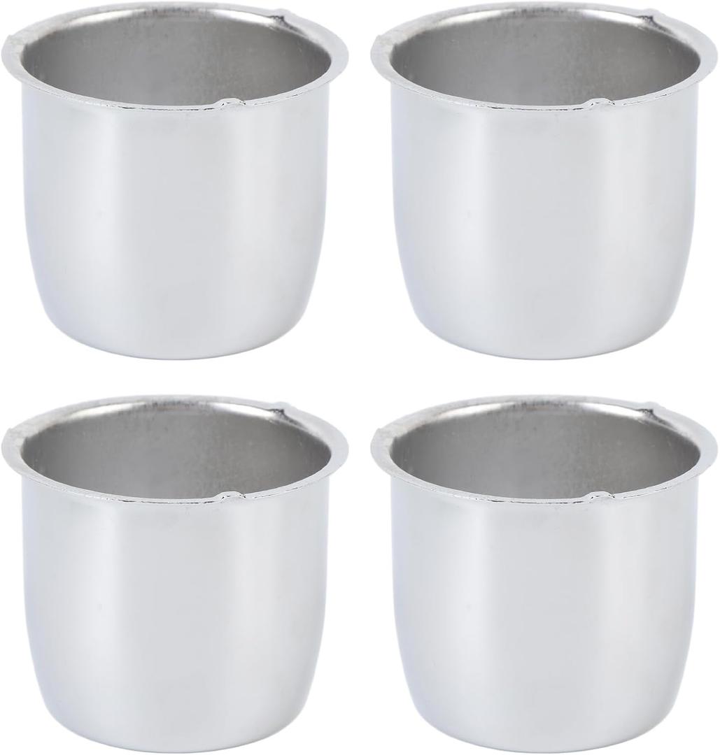 4Pcs 2.68 Inch Wheel Center Caps Fit 2.68 Inch Center Bore Truck Trailer RV SUV Wheels Rims, Carbon Steel Chrome Silver Push Through Hub Covers, Easy Installation
