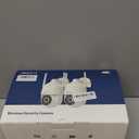 2K Security Cameras Outdoor, 360Pan-Tilt View 2.4G/5G WiFi Security Camera with Motion Tracking, Spotlight & Siren, 2-Way Audio, Full Color Night Vision, Waterproof (2 Pack)