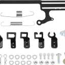 304147 Carburetor Throttle Cable Mount Bracket Compatible with EZ-EFI GM 700R4 Adjustable Transmissions Cable Mount Linkage Kit