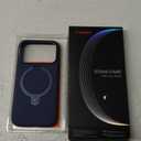 TORRAS Q3 Silicone 360 Spin for iPhone 17 Pro Case with Stand, Fit for MagSafe, Magnetic Ring Kickstand with Camera Control, Liquid Silicone Rubber Soft Phone Case for iPhone 17 Pro 6.3'', Deep Blue