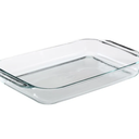 PYREX 2.8 Quart Glass Baking Dish, 9,5x13x2.5 INCH' Rectangular Baking Dishes for Oven, Tempered Glass Casserole Dish Cooking Oven Bake