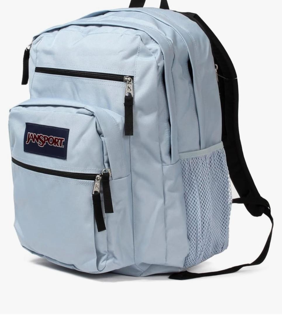 Jansports JS0A47 Big Student Backpack, Men's, Women's, Backpack, 100% Polyester [Parallel Import], BLUE DUSK